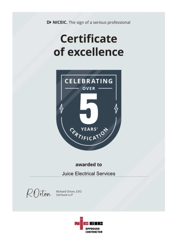 Celebrating 5 Years of NICEIC Certification! 3 IMG 6329 • Hailsham Chamber of Commerce