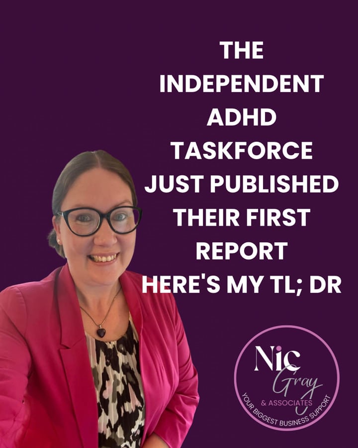 ADHD Taskforce Report 2025: What You Actually Need to Know 3 Nic Gray - ADHD Mentor